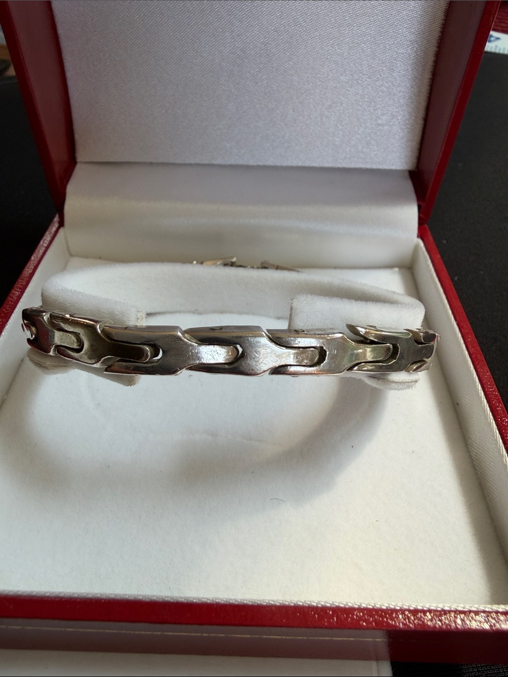 Classic Sterling Silver Link Bracelet - Heavy duty Made in Italy!